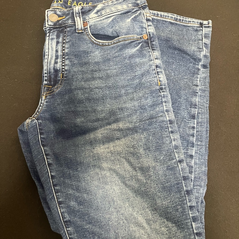 American Eagle 31 x 30 Slim Blue Next Level Flex Denim Jeans